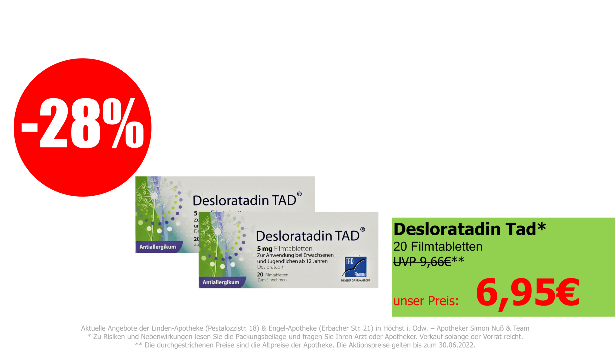 Desloratadin Tad