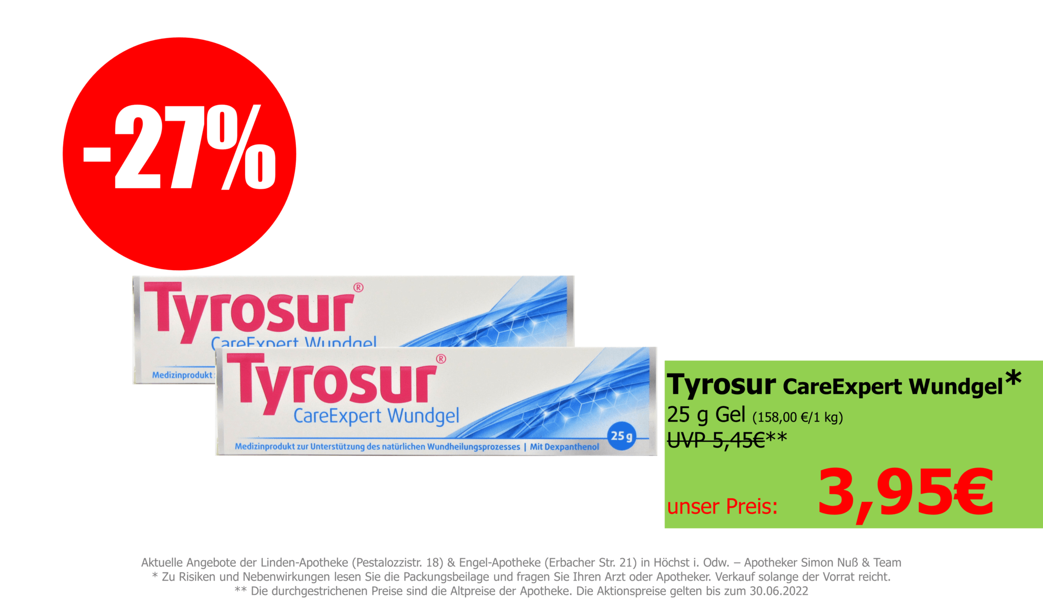 Tyrosur CareExpert Wundgel